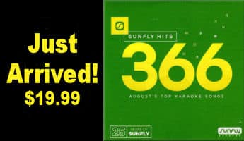 Sunfly Karaoke Hits CDG Vol 366