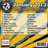 Karaoke Korner - January 2013 Pop and Country Hits Volume A