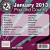 Karaoke Korner - January 2013 Pop and Country Hits Volume B