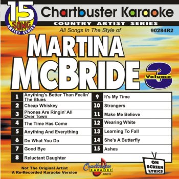 Karaoke Korner - Martina McBride Vol. 3