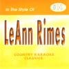 Karaoke Korner - LeAnn Rimes