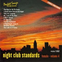 Karaoke Korner - NIGHT CLUB STANDARDS (FEMALE) Vol.4