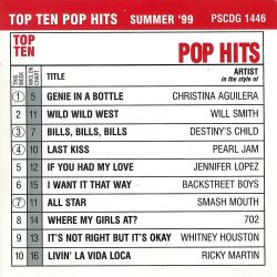Karaoke Korner - TOP TEN HITS BILLBOARD Summer '99