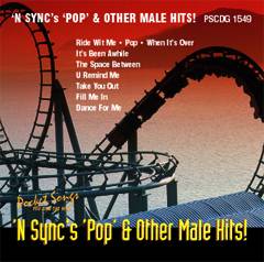 Karaoke Korner - NSYNC's POP & OTHER MALE HITS