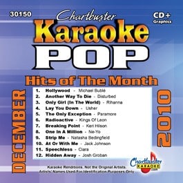 Karaoke Korner - DECEMBER 2010 POP MONTHLY HITS