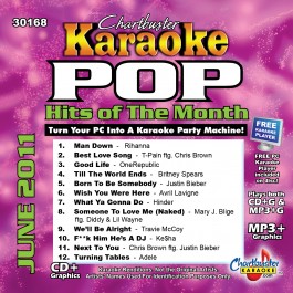 Karaoke Korner - June 2011 Pop Hits