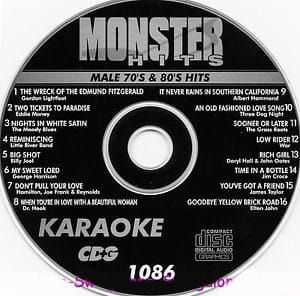 Karaoke Korner - Male 70-80s Hits