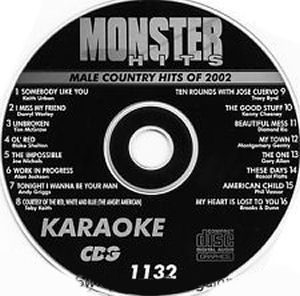 Karaoke Korner - Male Country Hits 2002