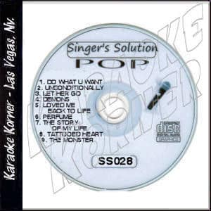 Karaoke Korner - Singer's Solution POP #28