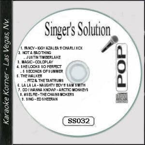 Karaoke Korner - Singer's Solution Pop #32