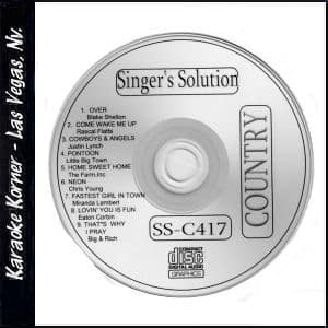 Karaoke Korner - Singer's Solution #417