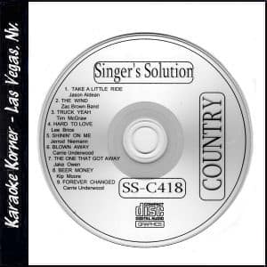 Karaoke Korner - Singer's Solution #418