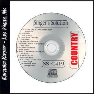 Karaoke Korner - Singer's Solution #C419