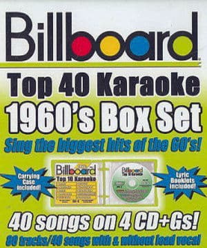 Karaoke Korner - BILLBOARD 1960's TOP 40 KARAOKE BOX SET
