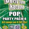Karaoke Korner - PARTY TYME KARAOKE - POP PARTY PACK vol 4