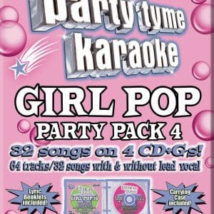 Karaoke Korner - GIRL POP PARTY PACK 4