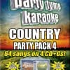 Karaoke Korner - PARTY TYME KARAOKE - COUNTRY PARTY PACK 4