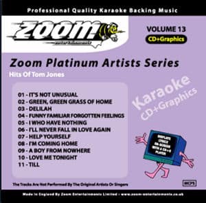 Karaoke Korner - Zoom Platinum Artists - Vol.13