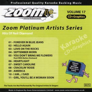 Karaoke Korner - Zoom Platinum Artists Vol 17