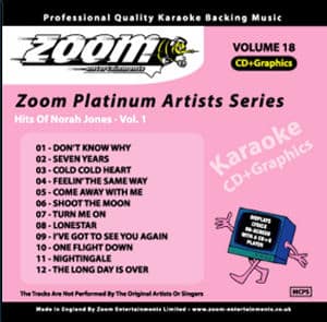 Karaoke Korner - Zoom Platinum Artists - Vol.18