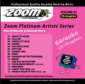 Karaoke Korner - Zoom Platinum Artists - Vol.23