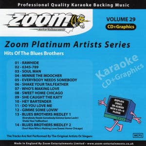 Karaoke Korner - Zoom Platinum Artists Vol 29