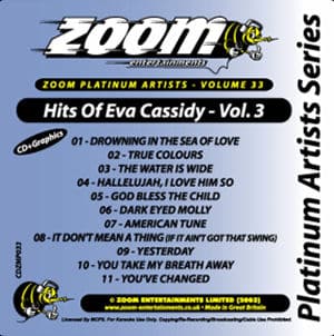 Karaoke Korner - Zoom Platinum Artists - Volume 33