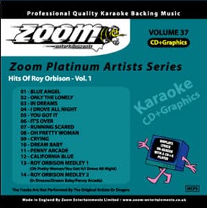 Karaoke Korner - Zoom Platinum Artists - Volume 37