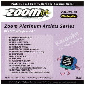 Karaoke Korner - Zoom Platinum Artists Vol 40