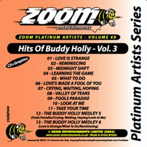 Karaoke Korner - Zoom Platinum Artists - Volume 49