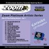 Karaoke Korner - Zoom Platinum Artists - Volume 55