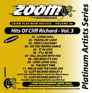 Karaoke Korner - Zoom Platinum Artists - Volume 56
