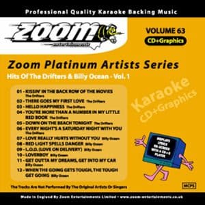 Karaoke Korner - Zoom Platinum Artists - Volume 63