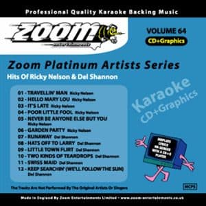 Karaoke Korner - Zoom Platinum Artists - Volume 64