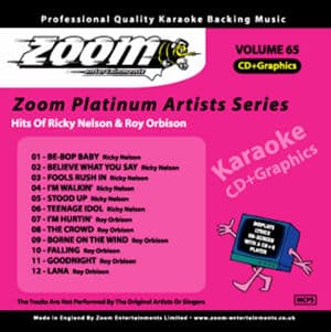 Karaoke Korner - Zoom Platinum Artists - Volume 65