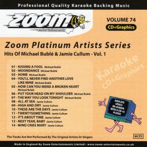 Karaoke Korner - Zoom Platinum Artists - Volume 74