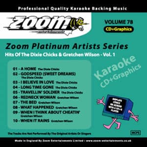 Karaoke Korner - Zoom Platinum Artists - Volume 78