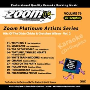 Karaoke Korner - Zoom Platinum Artists - Volume 79