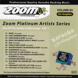 Karaoke Korner - Zoom Platinum Artists - Volume 83
