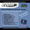 Karaoke Korner - Zoom Platinum Artists - Volume 88