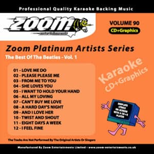 Karaoke Korner - Zoom Platinum Artists - Volume 90