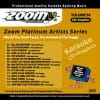 Karaoke Korner - Zoom Platinum Artists - Volume 94