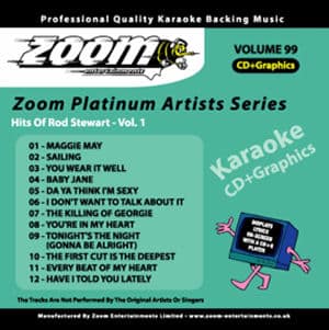 Karaoke Korner - Zoom Platinum Artists - Volume 99