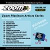 Karaoke Korner - Zoom Platinum Artists - Volume 105