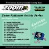 Karaoke Korner - Zoom Platinum Artists - Volume 108