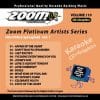 Karaoke Korner - Zoom Platinum Artists - Volume 110