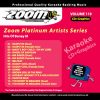 Karaoke Korner - Zoom Platinum Artists - Volume 119