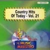 MM6354 - COUNTRY HITS OF TODAY  VOL. 21