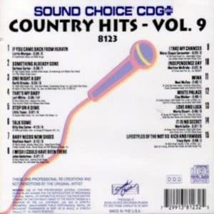 sc8123 - Country Hits vol 9