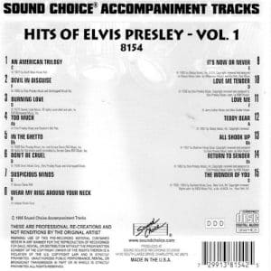 sc8154 - Hits Of Elvis Presley  vol 1